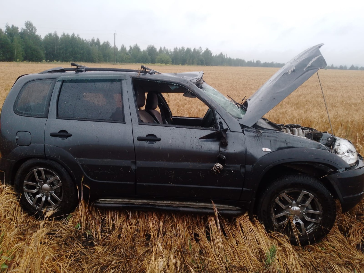 Пожарные ликвидировали последствия ДТП на трассе М5 Пожарные ликвидировали последствия ДТП на трассе М5