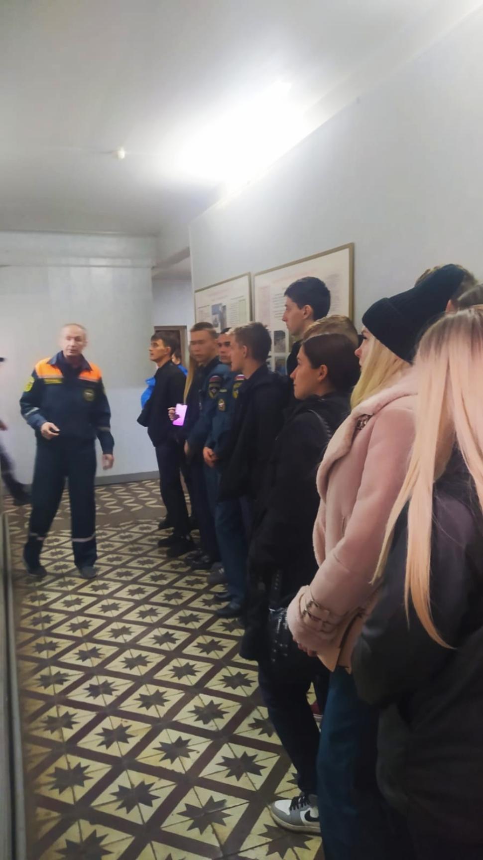 Сотрудники ГУ "ППСЦ" провели экскурсию для студентов