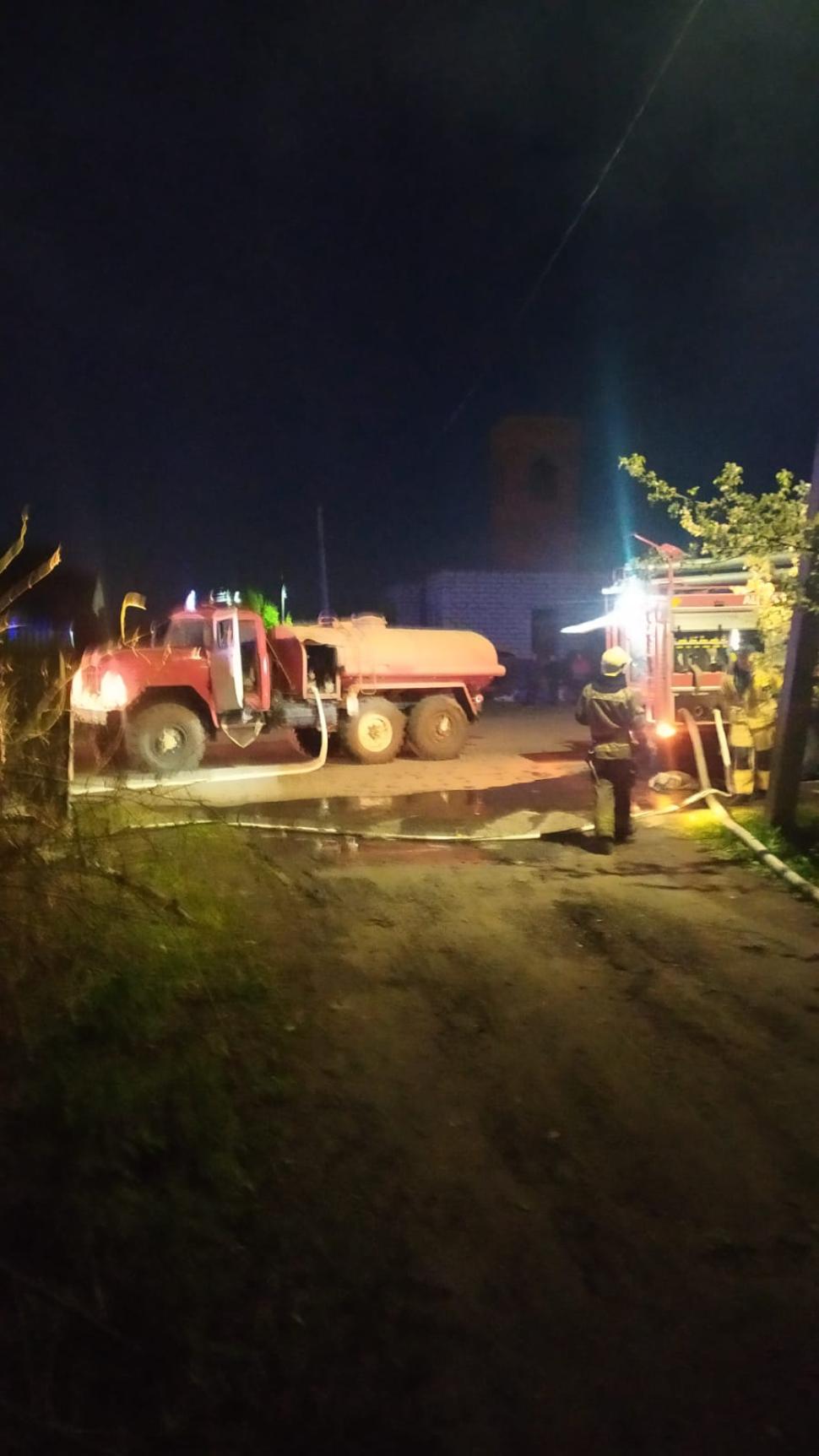 Пожарные ликвидировали возгорание в Мичуринском