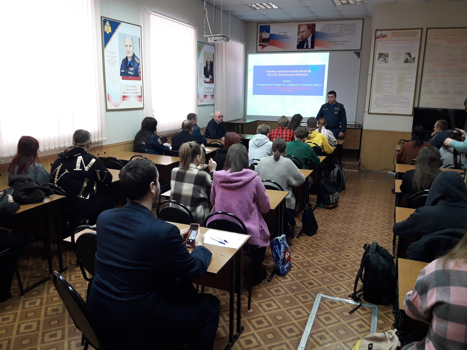Проведено занятие со студентами