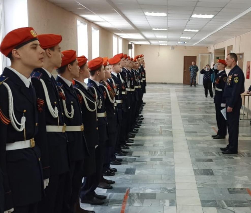 Строевой смотр в кадетской школе №70 г.Пензы Строевой смотр в кадетской школе №70 г.Пензы