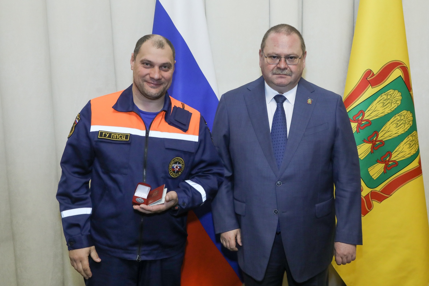 Губернатор присвоил почетные звания "Заслуженный спасатель Пензенской области"