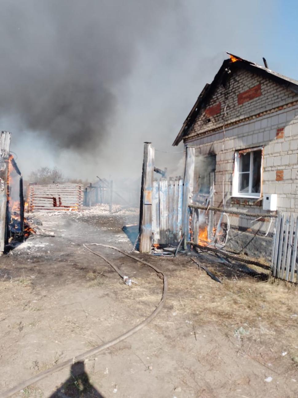 Пожарные ликвидировали возгорание в Городищенском районе Пожарные ликвидировали возгорание в Городищенском районе