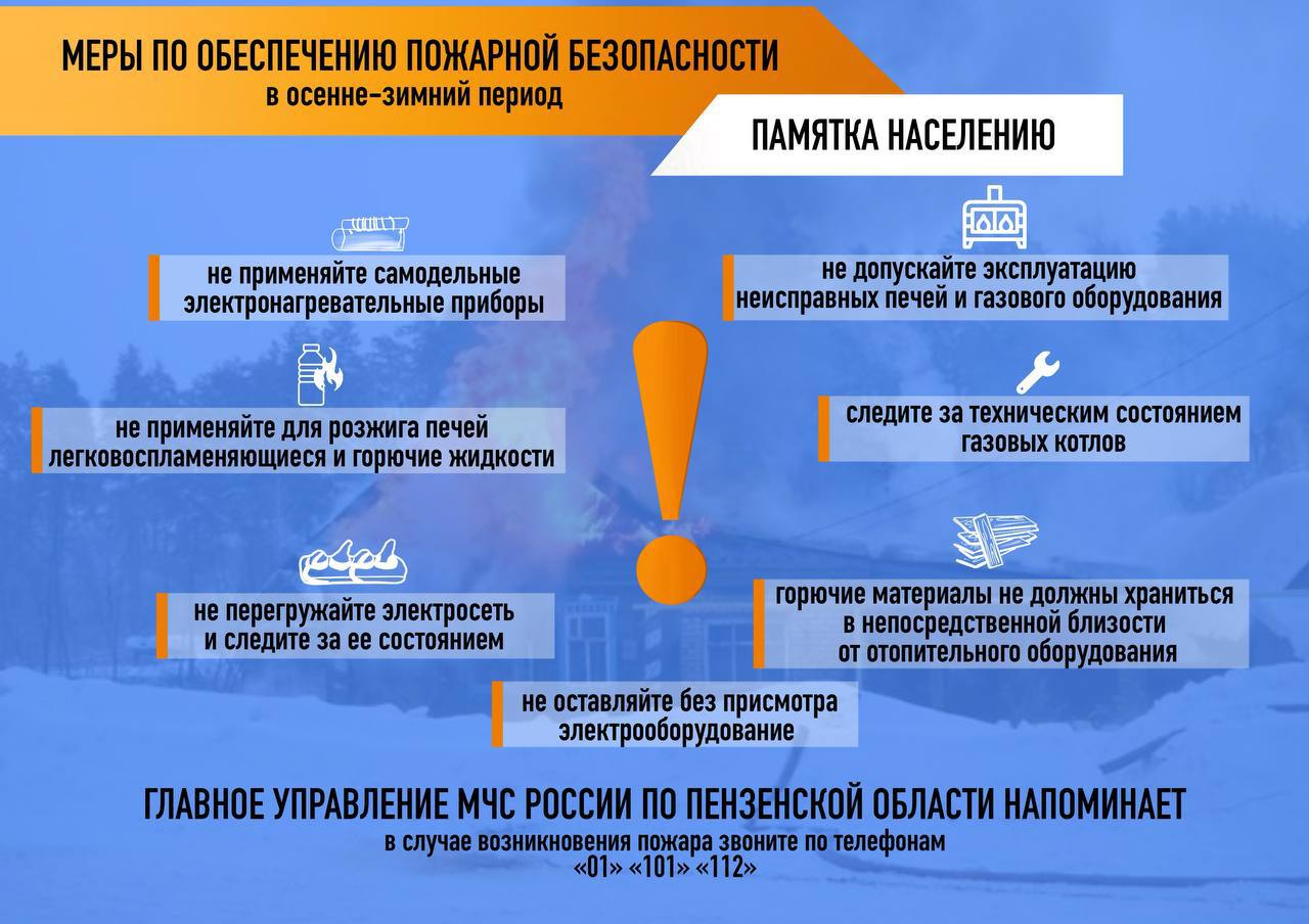 Информационные материалы по требованиям пожарной безопасности