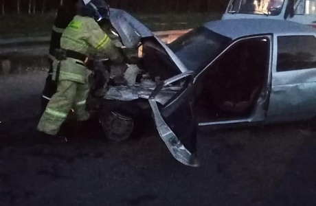 Пожарные ликвидировали последствия ДТП на трассе М5 Пожарные ликвидировали последствия ДТП на трассе М5