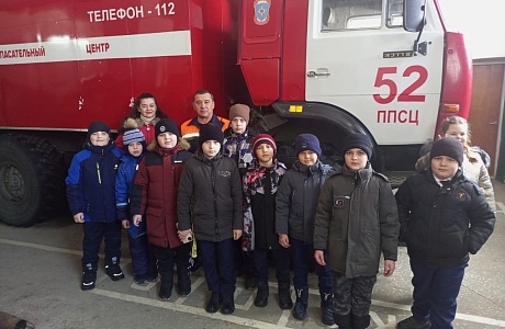 День открытых дверей в ПСЧ-52 в п. Чаадаевка