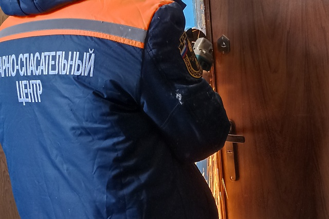Спасатели обеспечили доступ в квартиру представителям полиции.