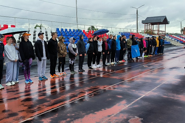 Команда ГУ "ППСЦ" приняла участие в соревнованиях по легкой атлетике
