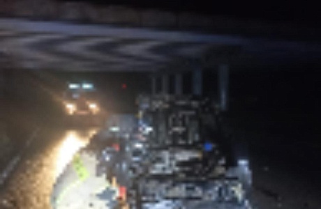 Пожарные ликвидировали последствия ДТП на трассе М5