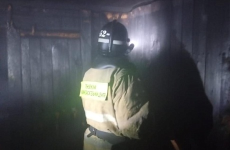 Пожарные ликвидировали возгорание в с. Лопатино