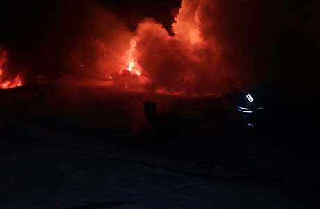 Сотрудники ГУ "ППСЦ" приняли участия в ликвидации пожара на ул. Рябова в Пензе Сотрудники ГУ "ППСЦ" приняли участия в ликвидации пожара на ул. Рябова в Пензе