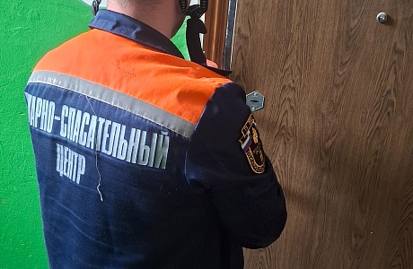 Спасатели обеспечили медикам доступ в квартиру