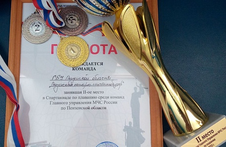 Команда ГУ "ППСЦ" заняла 2-е место в спартакиаде по плаванию