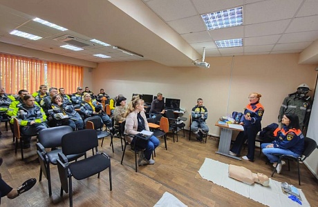 Проведены практические занятия по оказанию первой помощи для работников опасного производственного объекта. Проведены практические занятия по оказанию первой помощи для работников опасного производственного объекта.