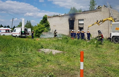 Проведены командно-штабные учения на объекте "Сурский гидроузел"