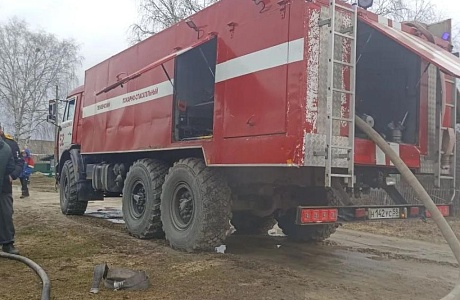 Пожарные ликвидировали возгорание в Чаадаевке Пожарные ликвидировали возгорание в Чаадаевке