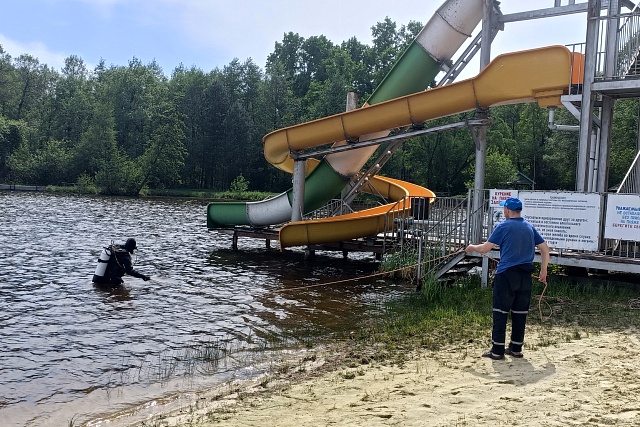 Проведены работы по обследованию мест массового отдыха на водоемах Кузнецкого района