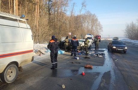 Ликвидированы последствия ДТП на автодороге Пенза-Шемышейка