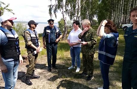 Профилактический рейд на Сурском водохранилище
