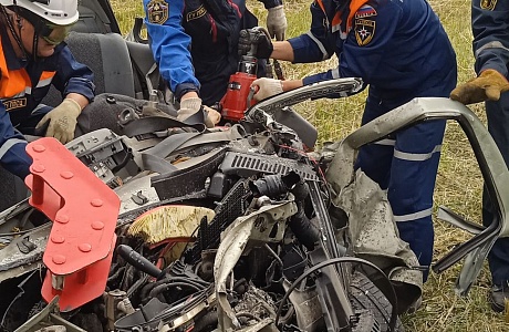 Ликвидированы последствия ДТП на 666 км федеральной автодороги М5 "Урал" Ликвидированы последствия ДТП на 666 км федеральной автодороги М5 "Урал"