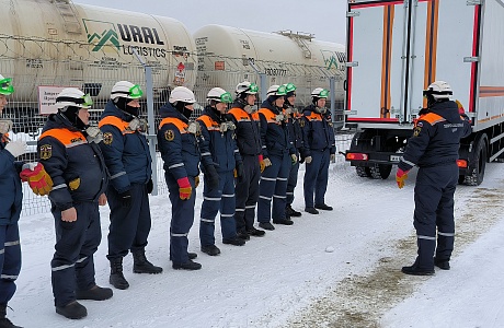 Проведены учения на опасном производственном объекте