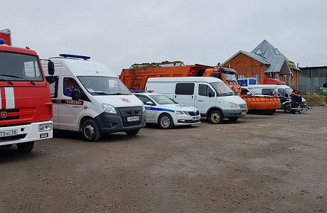 Сотрудники центра приняли участие в тренировке сил и средств Пензенской территориальной подсистемы РСЧС.